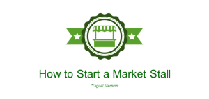 How To Start A Market Stall